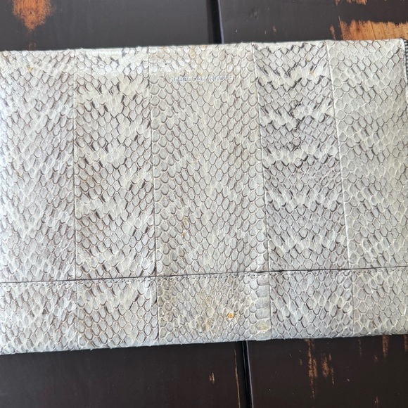 Rebecca Minkoff Cream Leo Clutch - Picture 2 of 3